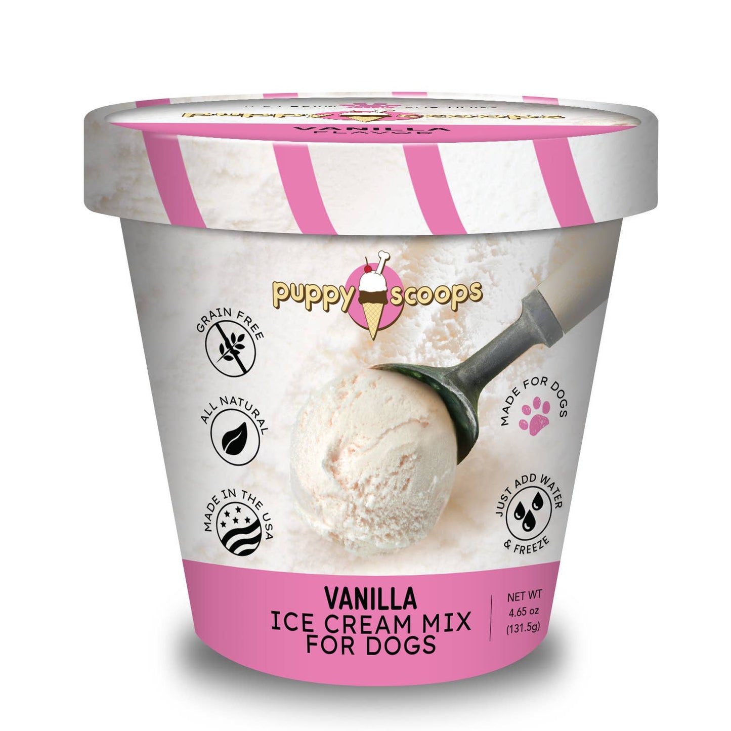 Puppy Scoops Ice Cream Mix for Dogs: Maple Bacon / 2.32 oz