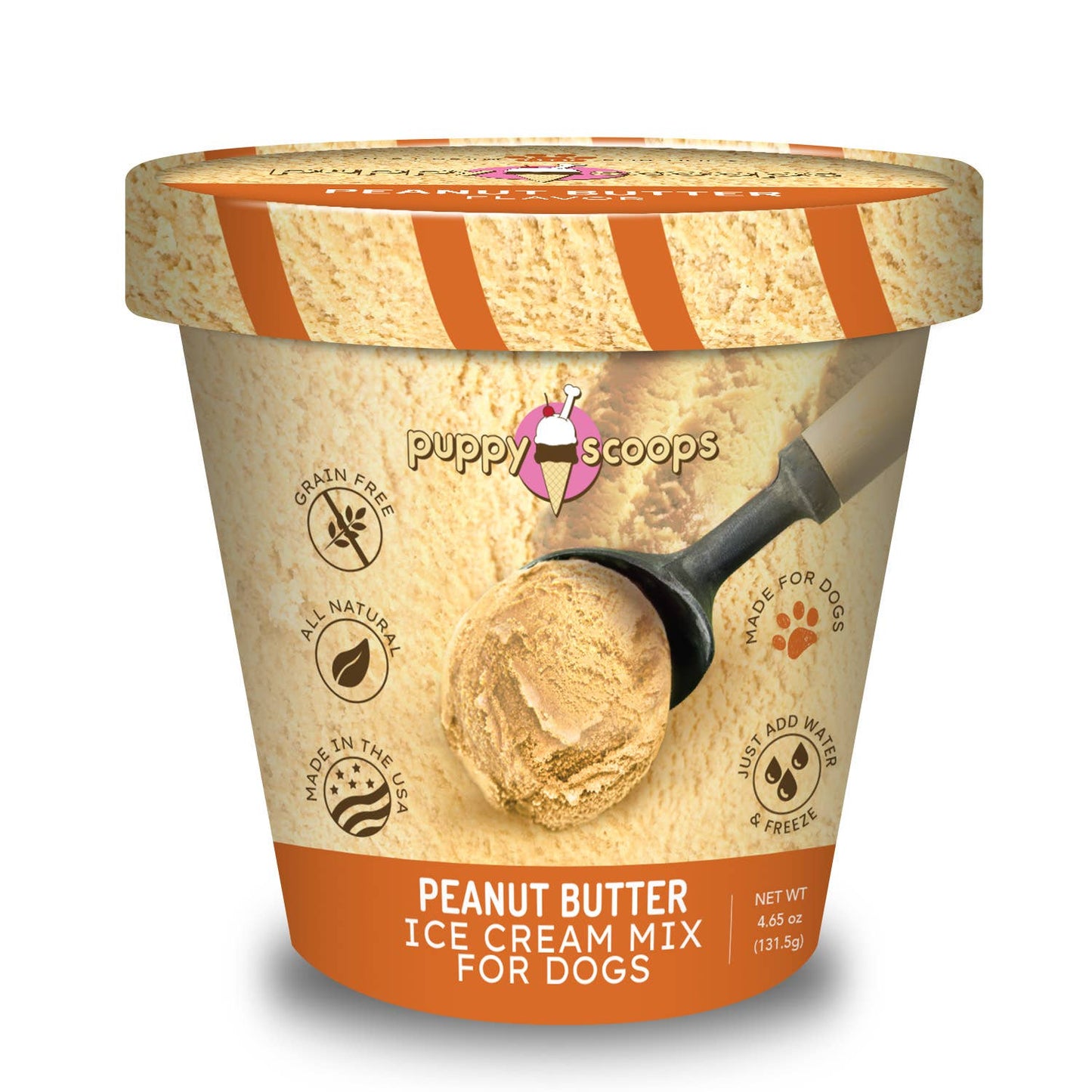 Puppy Scoops Ice Cream Mix for Dogs: Maple Bacon / 2.32 oz