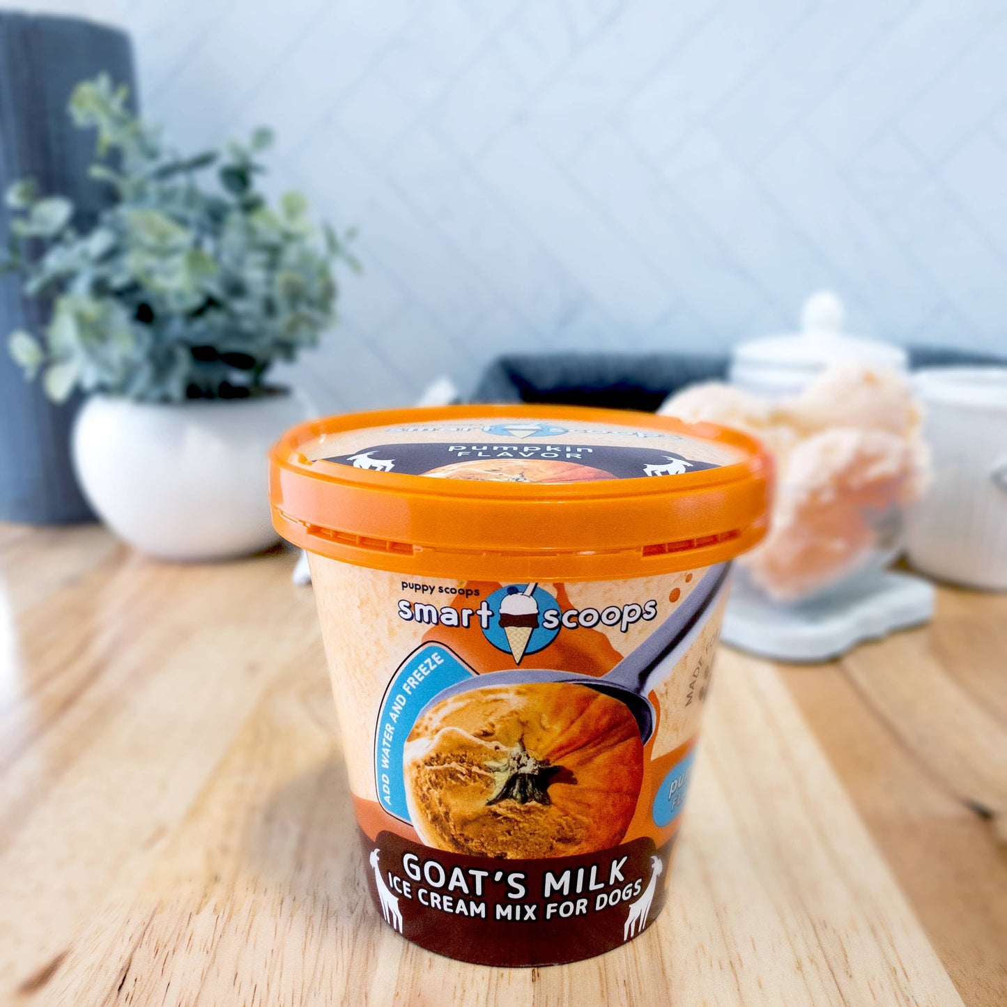Smart Scoops Goat's Milk Ice Cream Mix: Blueberry