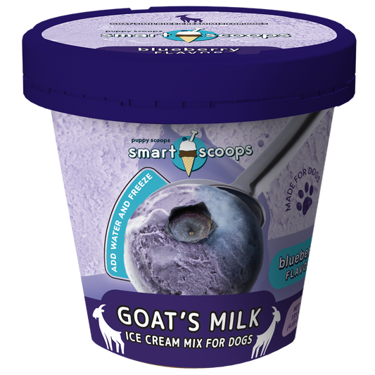 Smart Scoops Goat's Milk Ice Cream Mix: Blueberry