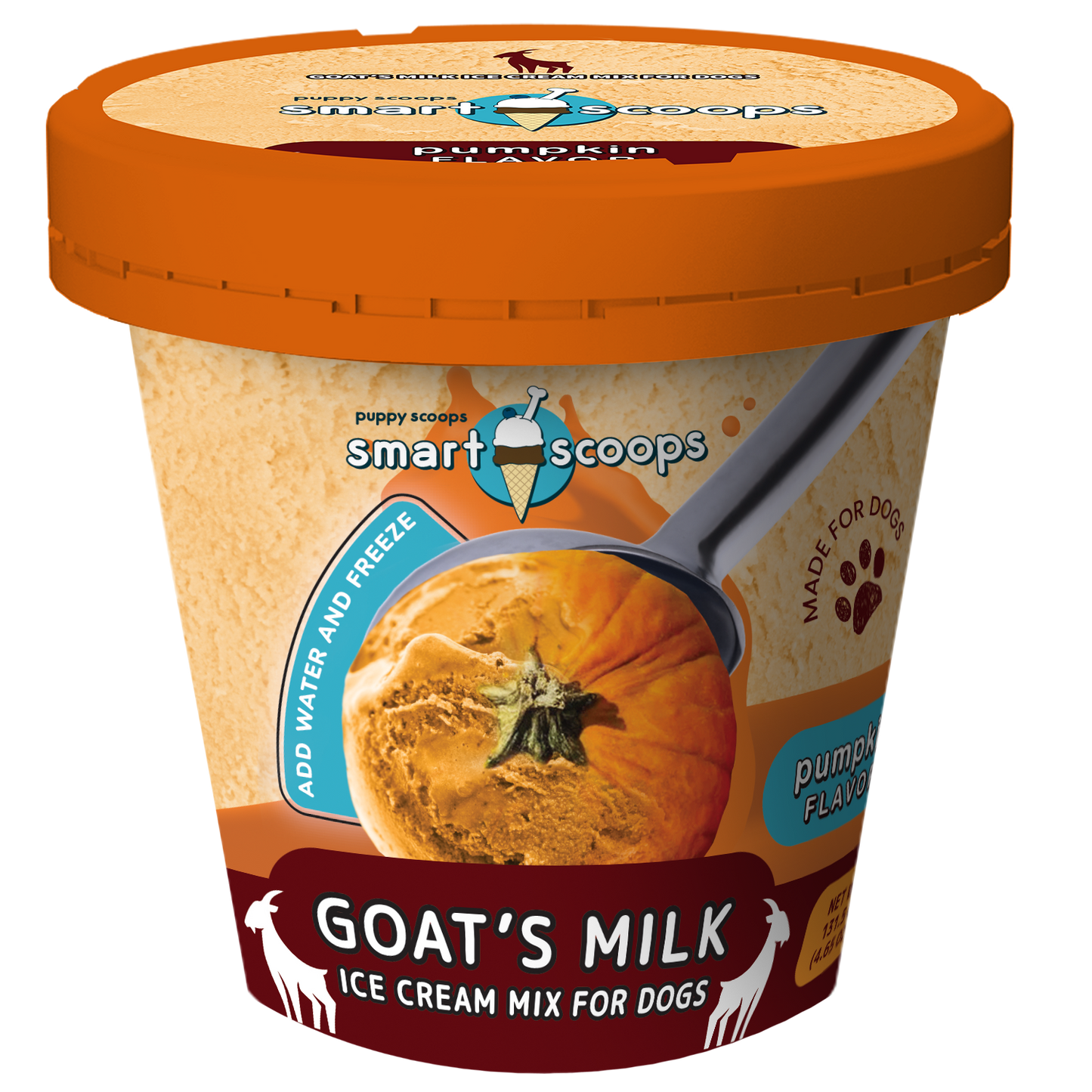 Smart Scoops Goat's Milk Ice Cream Mix: Blueberry