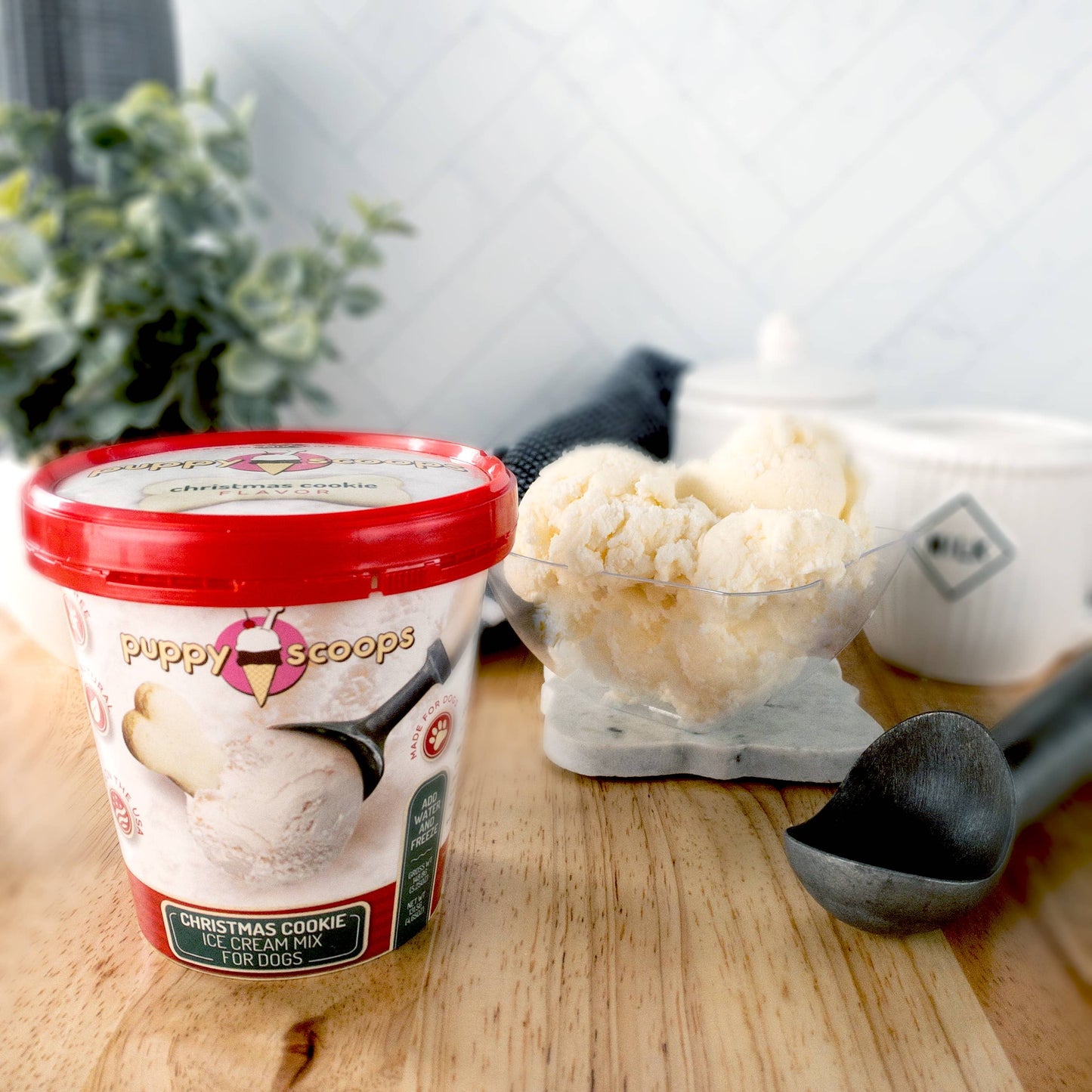 Puppy Scoops Ice Cream Mix - Christmas Cookie 4.65 oz